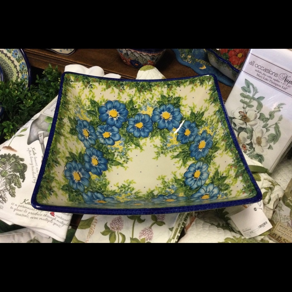 Large Polish Pottery Bowl